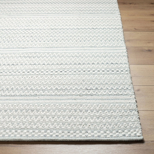 Livabliss Mardin Handwoven Wool Flatweave Runner Geometric Pattern for Hallway or Entryway Cream, Light Sl 3'6" x 5'6" MDI2324-3656