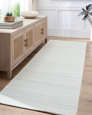 Livabliss Mardin Handwoven Wool Flatweave Rug Traditional Pattern for Entryways and Accent Spaces Cream, Light Sl 2' x 3' MDI2325-23