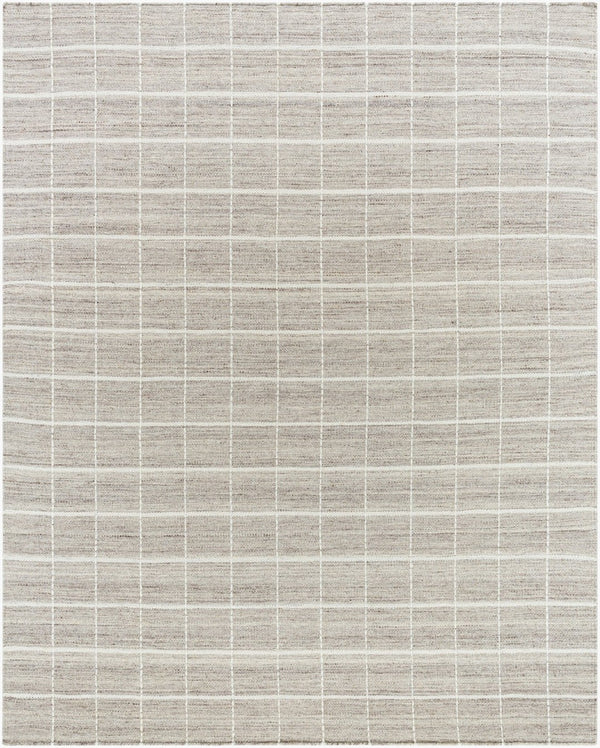 Livabliss Mardin Handwoven Wool Flatweave Accent Rug for Entryways Bathrooms and Bedside Areas Ivory, Tan 8' x 10' MDI2326-810
