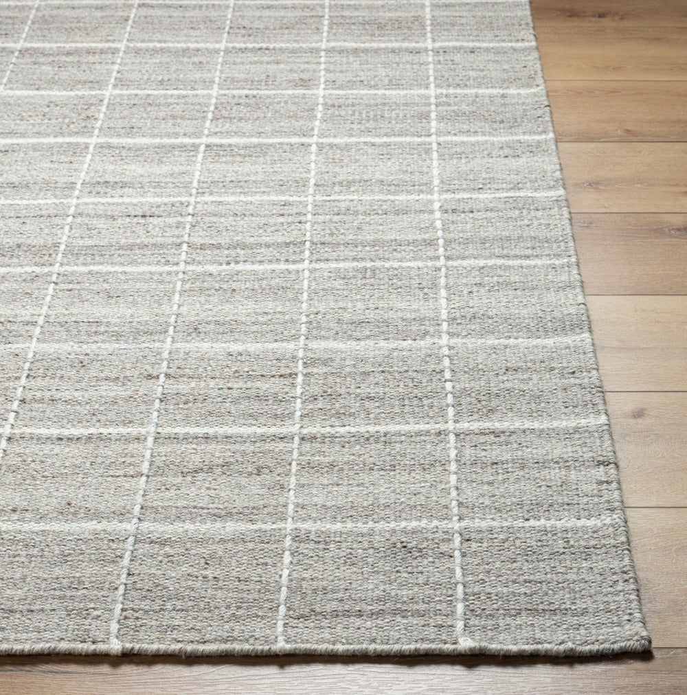 Livabliss Mardin Handwoven Wool Flatweave Accent Rug for Entryways Bathrooms and Bedside Areas Ivory, Tan 2' x 3' MDI2326-23