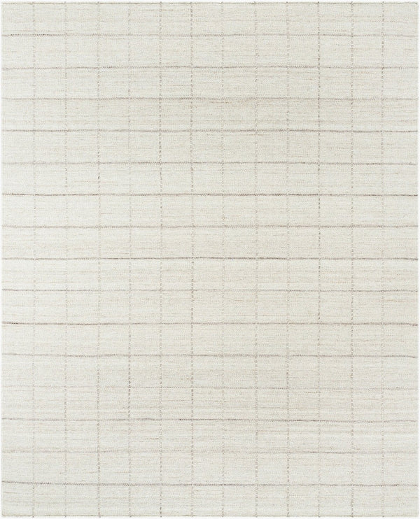 Livabliss Mardin Handwoven Wool Flatweave Accent Rug for Entryways Artisan Crafted in India Tan, Ivory 8' x 10' MDI2327-810