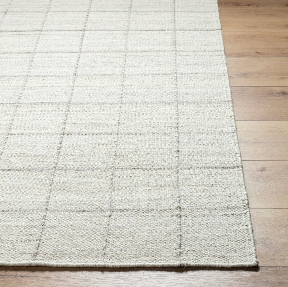 Livabliss Mardin Handwoven Wool Flatweave Accent Rug for Entryways Artisan Crafted in India Tan, Ivory 2' x 3' MDI2327-23