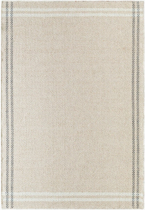 Livabliss Mardin Handwoven Wool Flatweave Accent Rug Artisan Crafted for Entryways and Kitchen Nooks Light Beige, Iv 3'6" x 5'6" MDI2334-3656