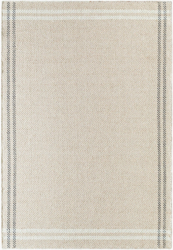Livabliss Mardin Handwoven Wool Flatweave Accent Rug Artisan Crafted for Entryways and Kitchen Nooks Light Beige, Iv 3'6" x 5'6" MDI2334-3656