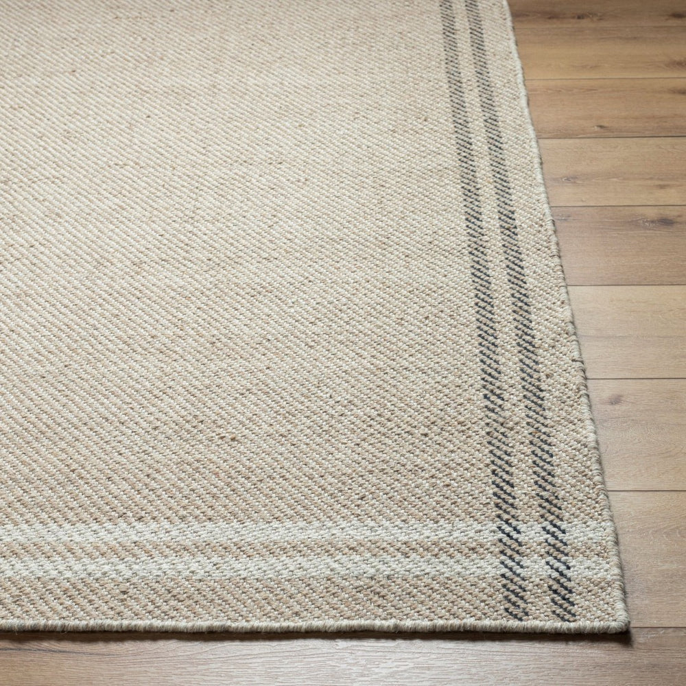 Livabliss Mardin Handwoven Wool Flatweave Accent Rug Artisan Crafted for Entryways and Kitchen Nooks Light Beige, Iv 3'6" x 5'6" MDI2334-3656