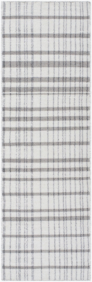 Livabliss Mardin Handwoven Wool Flatweave Rug Artisan Accent for Entryways and Small Spaces Ivory 2'6" x 8' MDI2337-268