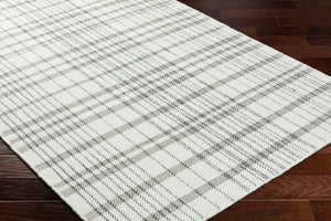 Livabliss Mardin Handwoven Wool Flatweave Rug Artisan Accent for Entryways and Small Spaces Ivory 5' x 7'6" MDI2337-576