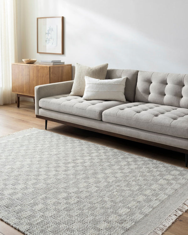Livabliss Mardin Handwoven Wool Flatweave Accent Rug for Entryways and Kitchen Nooks Ivory 2'6" x 8' MDI2341-268