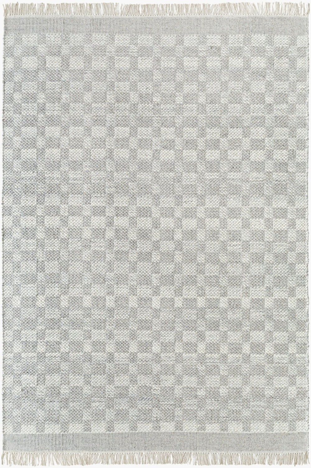 Livabliss Mardin Handwoven Wool Flatweave Accent Rug for Entryways and Kitchen Nooks Ivory 3'6" x 5'6" MDI2341-3656