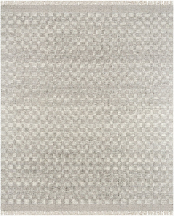 Livabliss Mardin Handwoven Wool Flatweave Accent Rug for Entryways and Kitchen Nooks Ivory 8' x 10' MDI2341-810