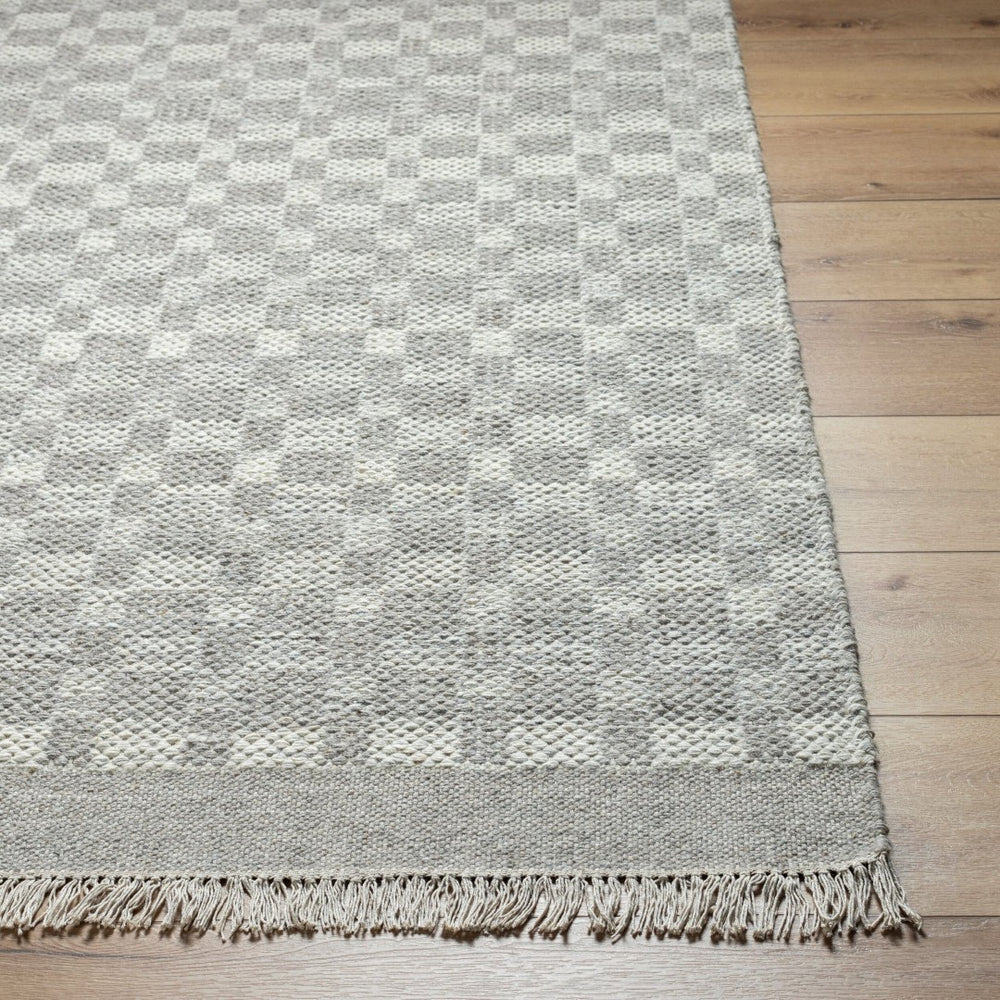 Livabliss Mardin Handwoven Wool Flatweave Accent Rug for Entryways and Kitchen Nooks Ivory 3'6" x 5'6" MDI2341-3656
