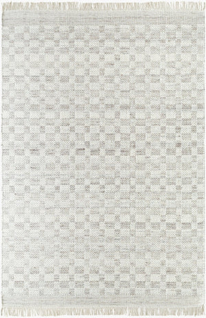 Livabliss Mardin Handwoven Wool Flatweave Geometric Accent Rug for Entryway or Kitchen Medium Gray, Li 3'6" x 5'6" MDI2342-3656