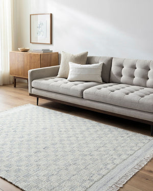 Livabliss Mardin Handwoven Wool Flatweave Rug Artisan Crafted for Entryways and Accent Spaces Cream, Light Sl 2' x 3' MDI2343-23