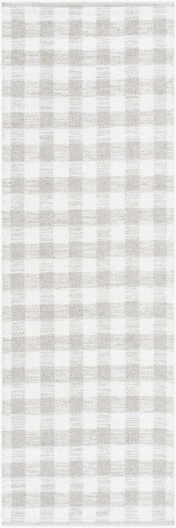 Livabliss Mardin Handwoven Wool Flatweave Rug Artisan Craft for Entryways and High Traffic Spaces Ivory, Tan 2'6" x 8' MDI2345-268