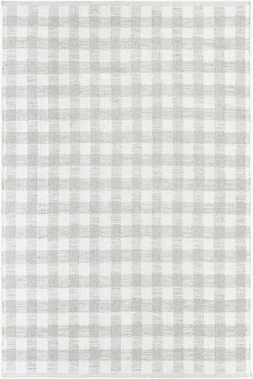 Livabliss Mardin Handwoven Wool Flatweave Rug Artisan Craft for Entryways and High Traffic Spaces Ivory, Tan 3'6" x 5'6" MDI2345-3656
