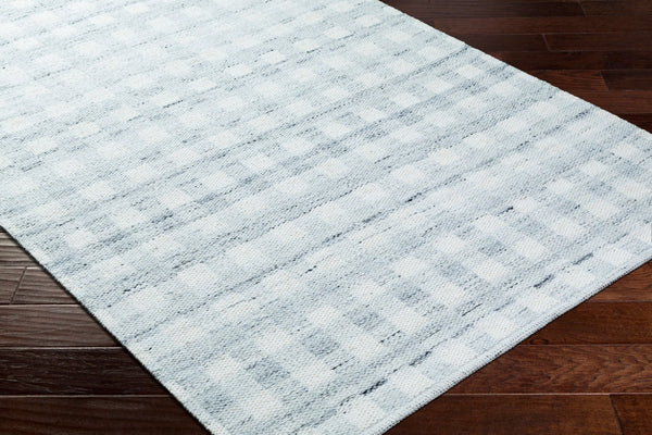Livabliss Mardin Handwoven Wool Flatweave Rug for Entryways Kitchens and High Traffic Spaces Ivory, Light Sl 5' x 7'6" MDI2347-576