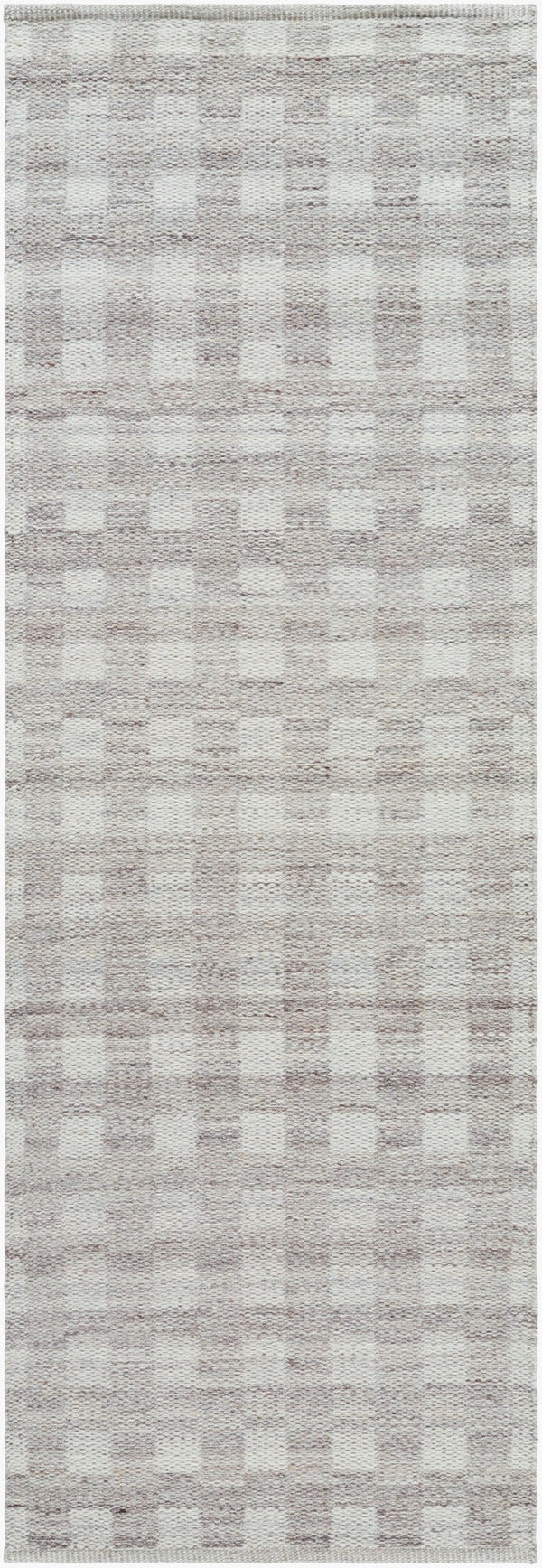 Livabliss Mardin Handmade Wool Flatweave Rug Earthy Entryway Accent for High Traffic Zones Cream, Medium B 2'6" x 8' MDI2348-268