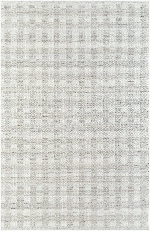 Livabliss Mardin Handmade Wool Flatweave Rug Earthy Entryway Accent for High Traffic Zones Cream, Medium B 3'6" x 5'6" MDI2348-3656