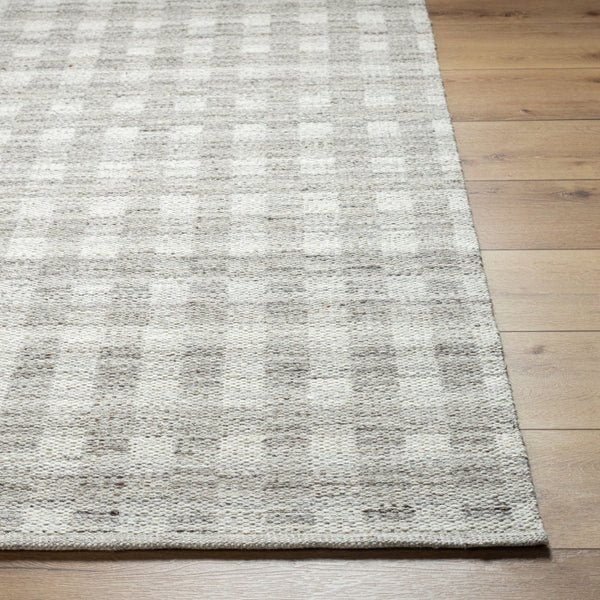 Livabliss Mardin Handmade Wool Flatweave Rug Earthy Entryway Accent for High Traffic Zones Cream, Medium B 3'6" x 5'6" MDI2348-3656