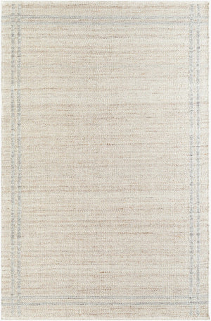 Livabliss Mardin Handwoven Wool Flatweave Rug Artisan Crafted for Entryways and Small Spaces Tan, Ivory 6' x 9' MDI2349-69