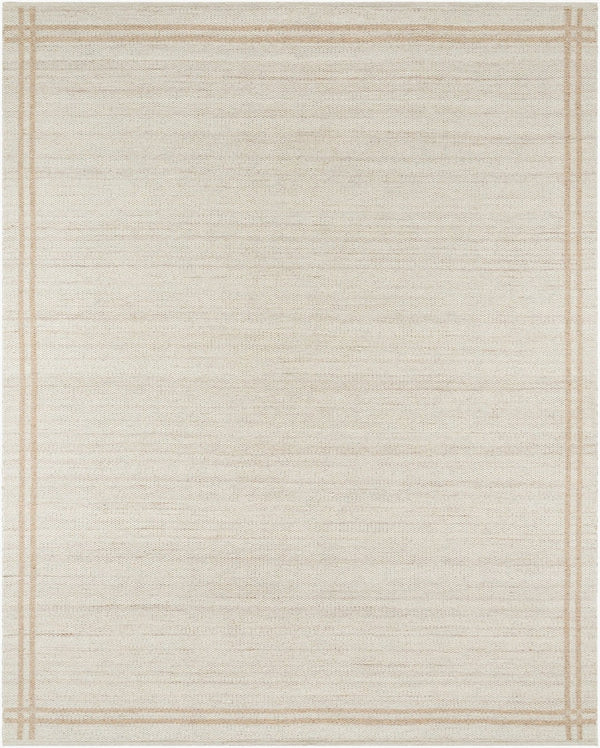 Livabliss Mardin Handwoven Wool Flatweave Rug Artisan Crafted for Entryways and Accent Spaces Ivory, Tan 8' x 10' MDI2350-810