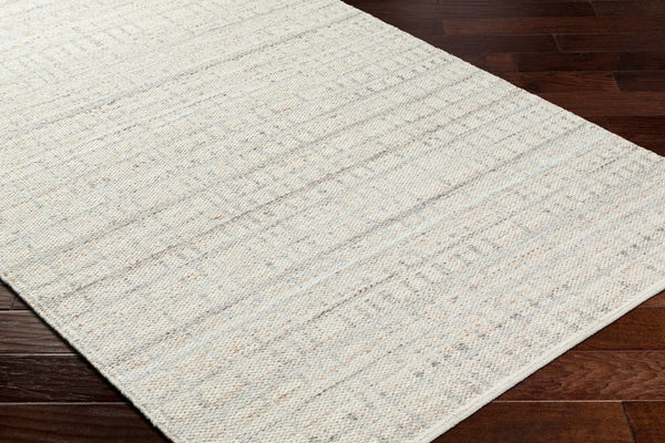 Livabliss Mardin Handwoven Wool Flatweave Rug Artisan Crafted for Entryways and Accent Spaces Tan, Ivory 5' x 7'6" MDI2354-576