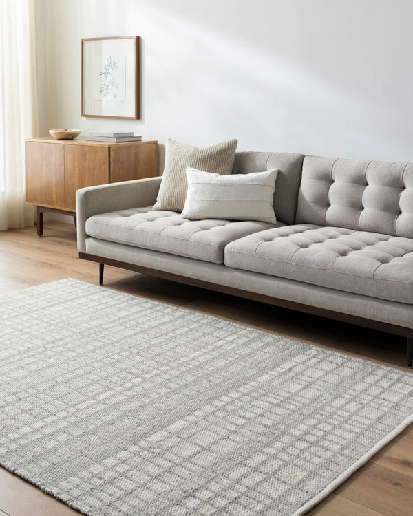 Livabliss Mardin Handwoven Wool Flatweave Accent Rug for Entryways with Tailored Low Pile Ivory 2'6" x 8' MDI2355-268
