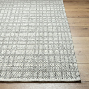 Livabliss Mardin Handwoven Wool Flatweave Accent Rug for Entryways with Tailored Low Pile Ivory 2'6" x 8' MDI2355-268
