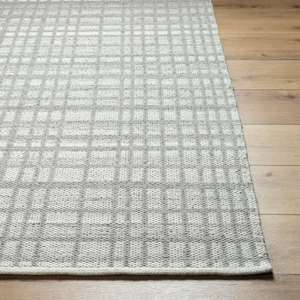 Livabliss Mardin Handwoven Wool Flatweave Accent Rug for Entryways with Tailored Low Pile Ivory 2'6" x 8' MDI2355-268