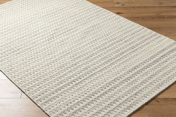Livabliss Mardin Handwoven Wool Flatweave Rug Indian Artisan Craft for Entryway or Kitchen Slate, Medium G 2' x 3' MDI2356-23