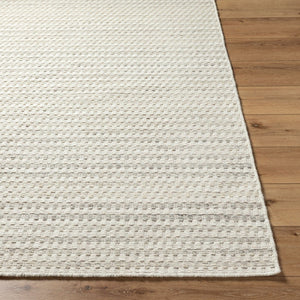 Livabliss Mardin Handwoven Wool Flatweave Rug Indian Artisan Craft for Entryway or Kitchen Slate, Medium G 2' x 3' MDI2356-23