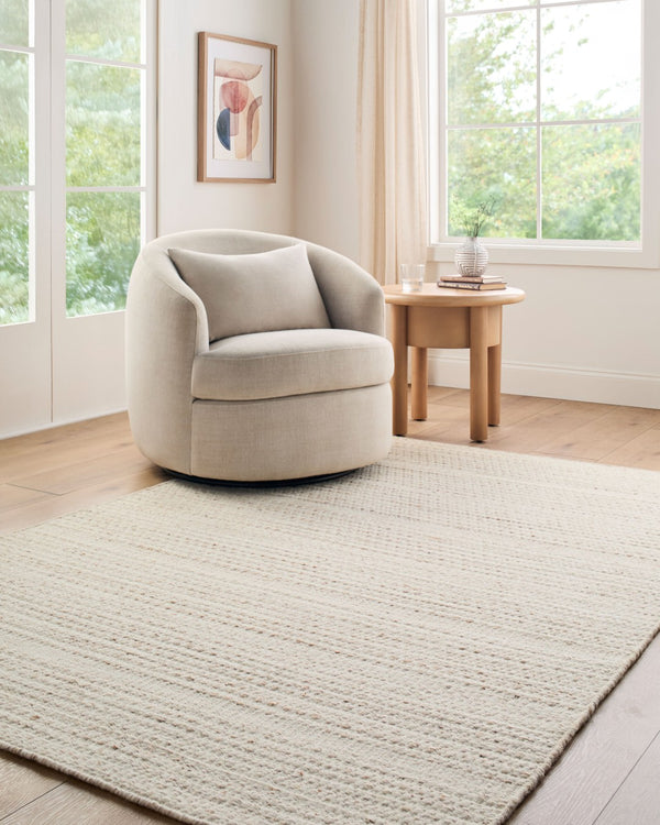 Livabliss Mardin Handwoven Wool Cotton Flatweave Area Rug Bohemian Global Style for Living Rooms Ivory, Sandsto 2' x 3' MDI2359-23