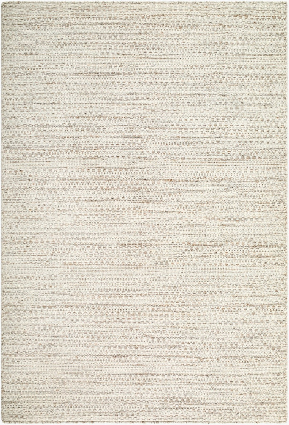 Livabliss Mardin Handwoven Wool Cotton Flatweave Area Rug Bohemian Global Style for Living Rooms Ivory, Sandsto 2' x 3' MDI2359-23