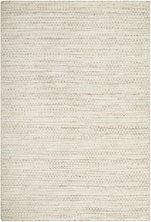 Livabliss Mardin Handwoven Wool Cotton Flatweave Area Rug Bohemian Global Style for Living Rooms Ivory, Sandsto 2' x 3' MDI2359-23