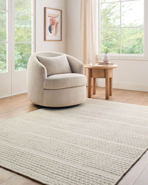 Livabliss Mardin Handwoven Wool Cotton Flatweave Area Rug Bohemian Global Living Room Accent Ivory, Light T 2'6" x 10' MDI2360-2610