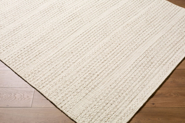Livabliss Mardin Handwoven Wool Cotton Flatweave Area Rug Bohemian Global Living Room Accent Ivory, Light T 2'6" x 10' MDI2360-2610