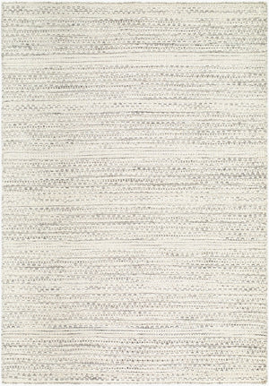 Livabliss Mardin Handwoven Wool Cotton Flatweave Area Rug Bohemian Global Living Room Accent Ivory, Charcoa 10' x 14' MDI2361-1014