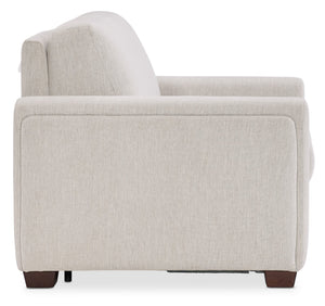Hooker Furniture Griffin Twin Sleeper Chair Beige Performance Fabric Transitional Lounge for Guest Rooms SS179-TS01-405