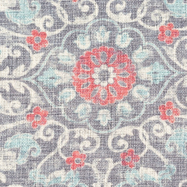 Surya Mandana Handcrafted Square Accent Pillow Blended Fabric Textured Weave for Sofa or Bed MDN002-1818