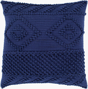 Livabliss Merdo Cotton Farmhouse Accent Pillow Cozy Cottage Throw for Sofas Beds Chairs MDO002-1818D