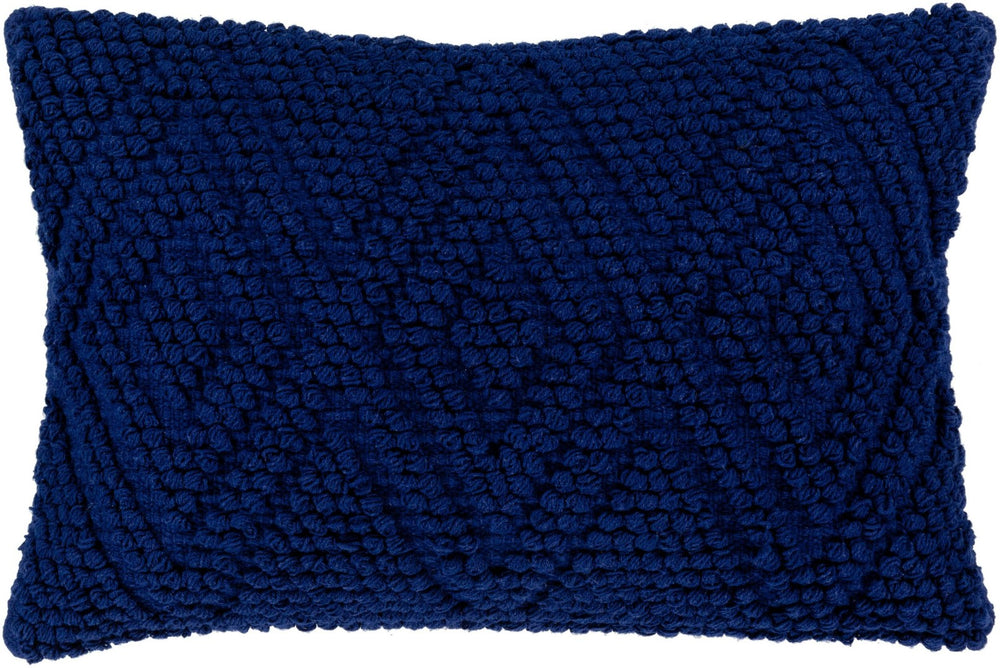 Livabliss Merdo Hand-woven Cotton Lumbar Pillow Cottage Farmhouse Accent for Sofas and Beds MDO003-2214D