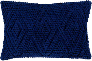 Livabliss Merdo Hand-woven Cotton Lumbar Pillow Cottage Farmhouse Accent for Sofas and Beds MDO003-2214D