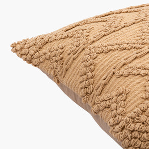 Surya Merdo 20" Rustic Accent Pillow - Cozy Cotton Design To Elevate Your Home Decor With Charm! Tan Cotton,Cotton Mdo011-2222p