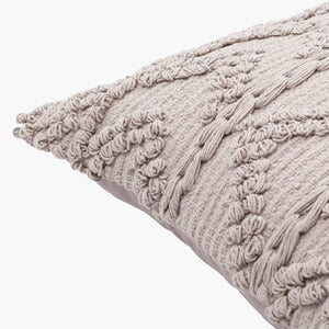 Surya Merdo 20" Rustic Accent Pillow - Cozy Cotton Design To Elevate Your Home Decor With Charm! Light Gray Cotton,Cotton Mdo012-1818