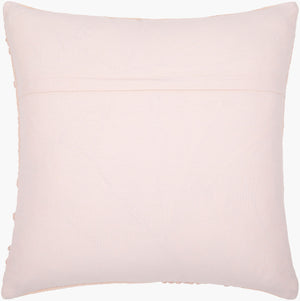 Surya Merdo 20" Rustic Accent Pillow - Cozy Cotton Design To Elevate Your Home Decor With Charm! Pale Pink Cotton,Cotton Mdo013-2222p