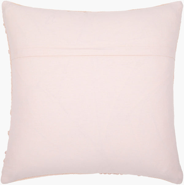 Surya Merdo 20" Rustic Accent Pillow - Cozy Cotton Design To Elevate Your Home Decor With Charm! Pale Pink Cotton,Cotton Mdo013-2222p