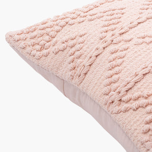 Surya Merdo 20" Rustic Accent Pillow - Cozy Cotton Design To Elevate Your Home Decor With Charm! Pale Pink Cotton,Cotton Mdo013-2222p