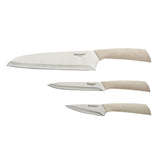 Hampton Forge Harvest 3pc Cutlery Set: Eco-Friendly, Stainless Steel Blades