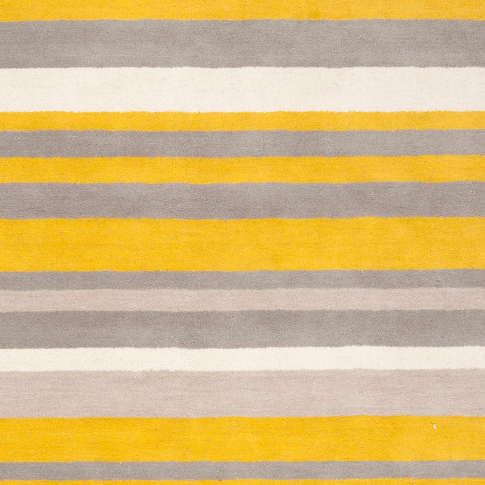 Surya Madison Square Mds-1002 Handmade 2'6" X 8' Wool Rug - Modern Decor With Natural Elegance & Style Mustard Wool Mds1008-268