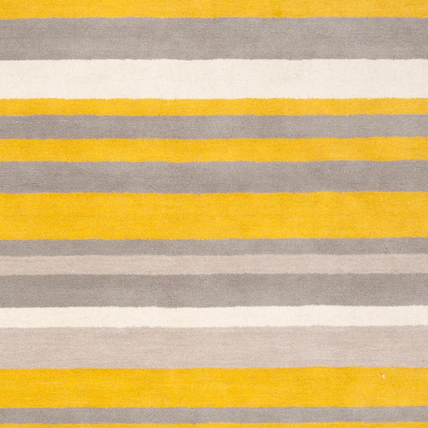 Surya Madison Square Mds-1002 Handmade 2'6" X 8' Wool Rug - Modern Decor With Natural Elegance & Style Mustard Wool Mds1008-268